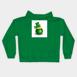 Happy and funny st.Paddy Kids Hoodie
